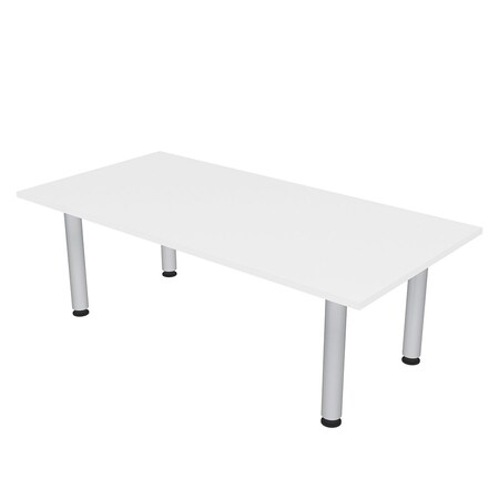 Skutchi Designs 35.5 in W, 71.5 in L, 29 in H, Engineered Wood Top, White HAR-REC-36X72-PT-09